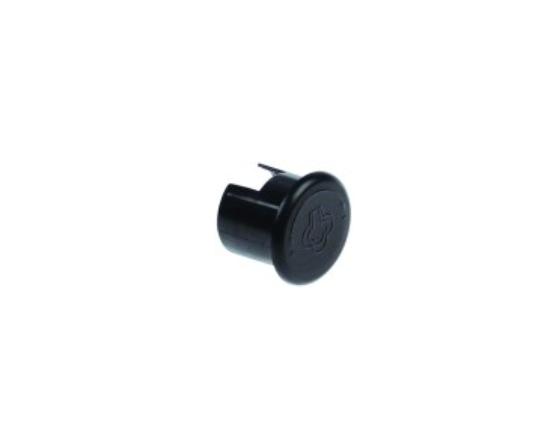 Símbolo vapor ø 28mm l 27mm negro