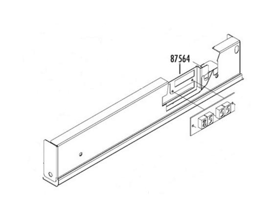 Soporte componentes electricos ad fagor