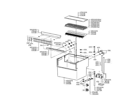 Soporte cortina orion 60 itv