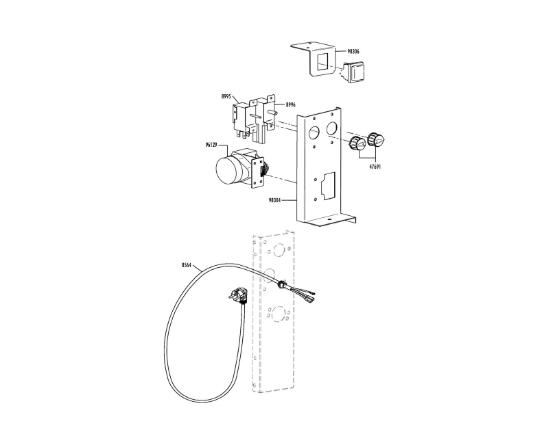 Soporte interruptor fabricador orion itv