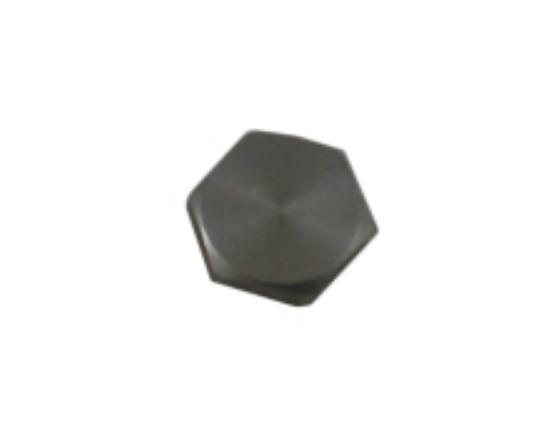 Tapa brazo aclarado Ø12mm inox mach