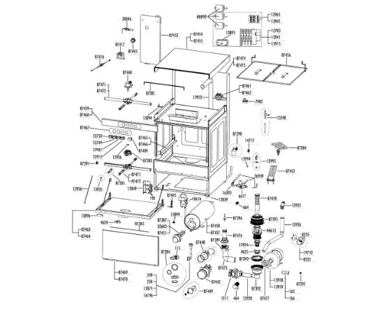 Tapa frontal inferior sl-290 sammic