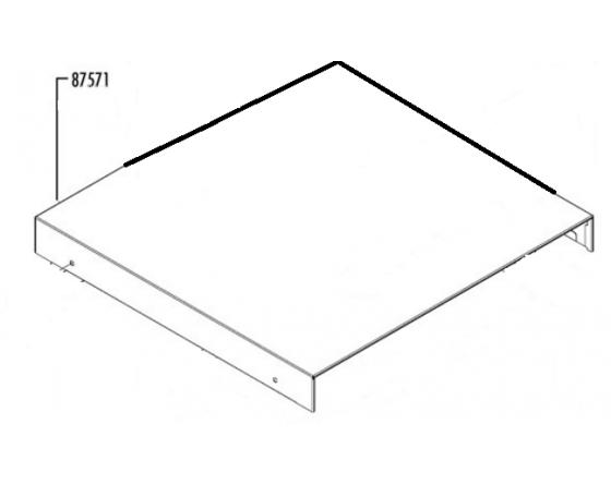 Tapa superior carroceria ad fagor