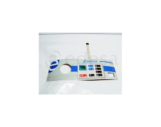 Teclado lexan envasadora vac dt edenox