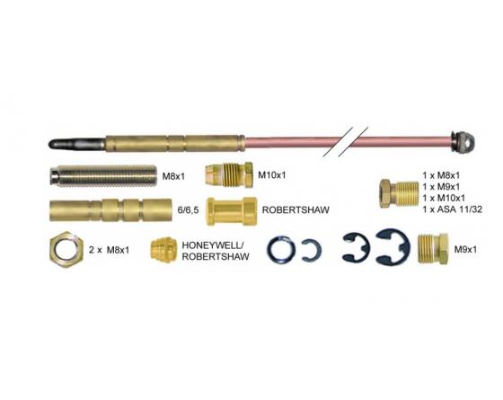 Termopar universal cabeza lisa largo 1200mm