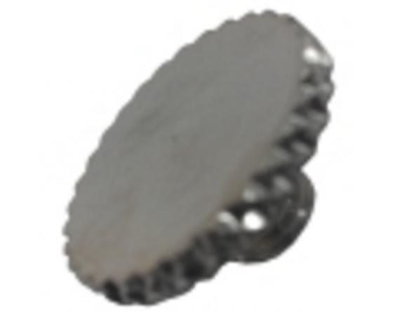 Tornillo m-8x7mm Ø20mm laton cruceta univerbar