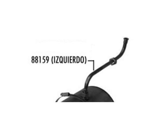 Tubo calderin izquierdo a distribuidor gs-10 jemi
