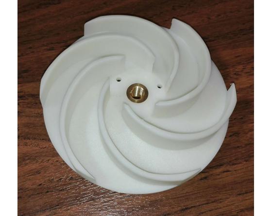Turbina ø 103mm h 26mm rosca m8l silanos