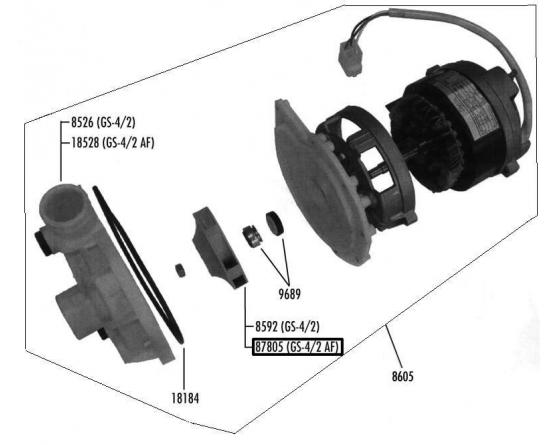 Turbina bomba lavado gs-4/2 af jemi