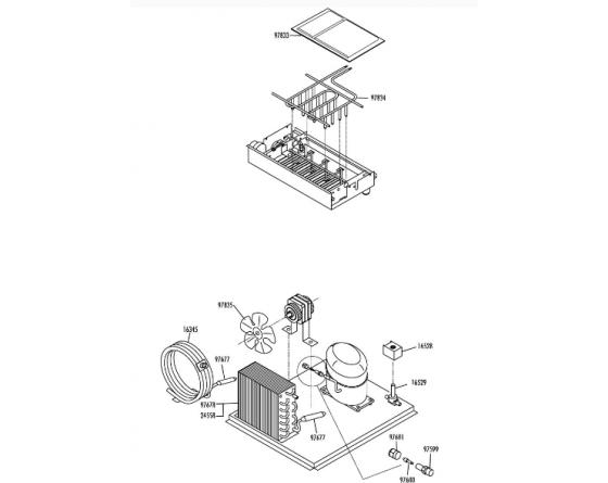 Turbina motor imf80 fabricador hielo