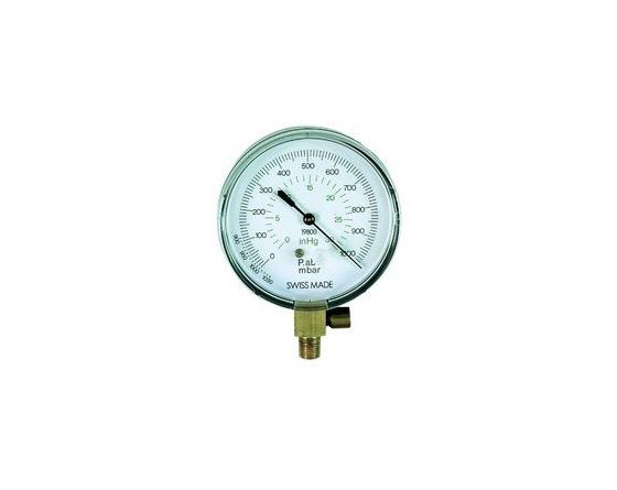 Vacuometro st-1000p-80 para panel 1/8 npt