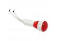 Piloto Rojo Ø10mm 200mm 230V Resistencia