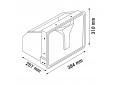CAJÓN PICAMARRO MODELO G-1 ENCASTRABLE