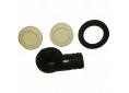 RACOR CODO Ø20MM DESAGÜE + JUNTA Y TAPONES