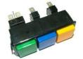 Botonera 3 interruptores 230v mb/mgl 