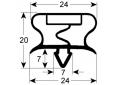 Burlete para frigorífico  bonnet  an 689mm l 1119mm