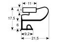 Burlete para frigorífico  dexion an 182mm l 424mm