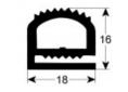 Burlete para frigorífico edesa an 630mm l 1233mm