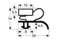 Burlete para frigorífico emmepi an  375mm l  243mm