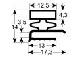 Burlete para frigorífico emmepi an  390mm l  310mm