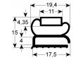 Burlete para frigorífico franke an 595mm l  699mm