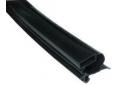 Burlete puerta pvc c/imÁn ur-250 negro (3m)