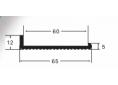 Burlete pvc n-7 negro l 10x60 e (tira 2m)