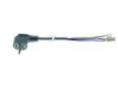 Cable de conexión cee7/7 tipo e+f 3 polos contactos p+n+t