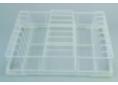 Cesto platos 400x400x110mm alambre