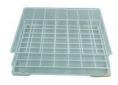 Cesto platos 420x490x120mm alambre  linea blanca