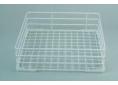 Cesto vasos 370x370x110mm alambre