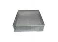 Cesto vasos 460x460x135 mm alambre elframo