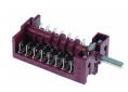 Conmutador 5 posiciones 16a 250v Ø6x4.6mm roller grill