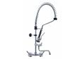 Ducha para vajilla con grifo mural cabeza en cerámica 1/2" 90° con caño orientable