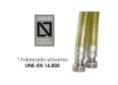 Flexible gas m-h 1/2x1/2 pulg. 1m