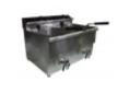 Freidora eléctrica 8+8l 2x3000w 230v c/grifo lucca