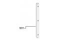 Guia derecha puerta ad-15/ad-15d fagor