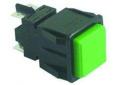 Interruptor verde 28x28mm 230v bipolar mach
