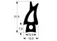 Junta de puerta perfil 2732 an 470mm l 500mm  fagor