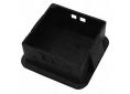 TAPETA CIEGA NEGRA COVER HOLE CORECO