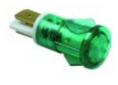 Lámpara de señalización ø 12mm verde 230v