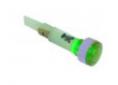 Lámpara de señalización 10mm 230v verde