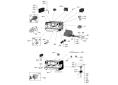 Motor con bomba abrazadera completo exterior mairali