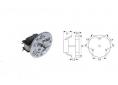 Motor ventilador de aire caliente 220-240v 55 w  fime
