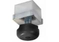 Pata 40x40mm regulable aluminio con tornillo  (4 unidades)