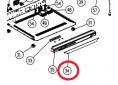 Pegatina frontal panel mandos horno unox