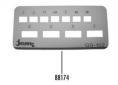 Pegatina panel mandos gs-102 manual jemi