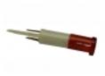 Piloto rojo Ø8.6mm 120ºc 230v elettrobar