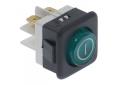 Piloto verde 25x25mm 230v marcha gs6 af