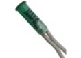 Piloto verde Ø6mm 230v con cable